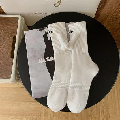 Spooky Cute Ghost Magnetic Socks – Fun & Cozy for Any Season