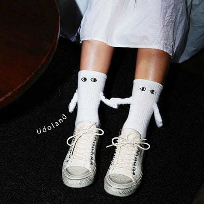 Spooky Cute Ghost Magnetic Socks – Fun & Cozy for Any Season